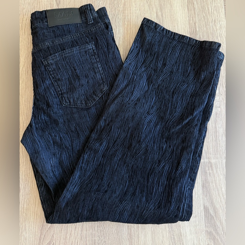 Boohoo Men’s Black Jeans, size 30, NWT